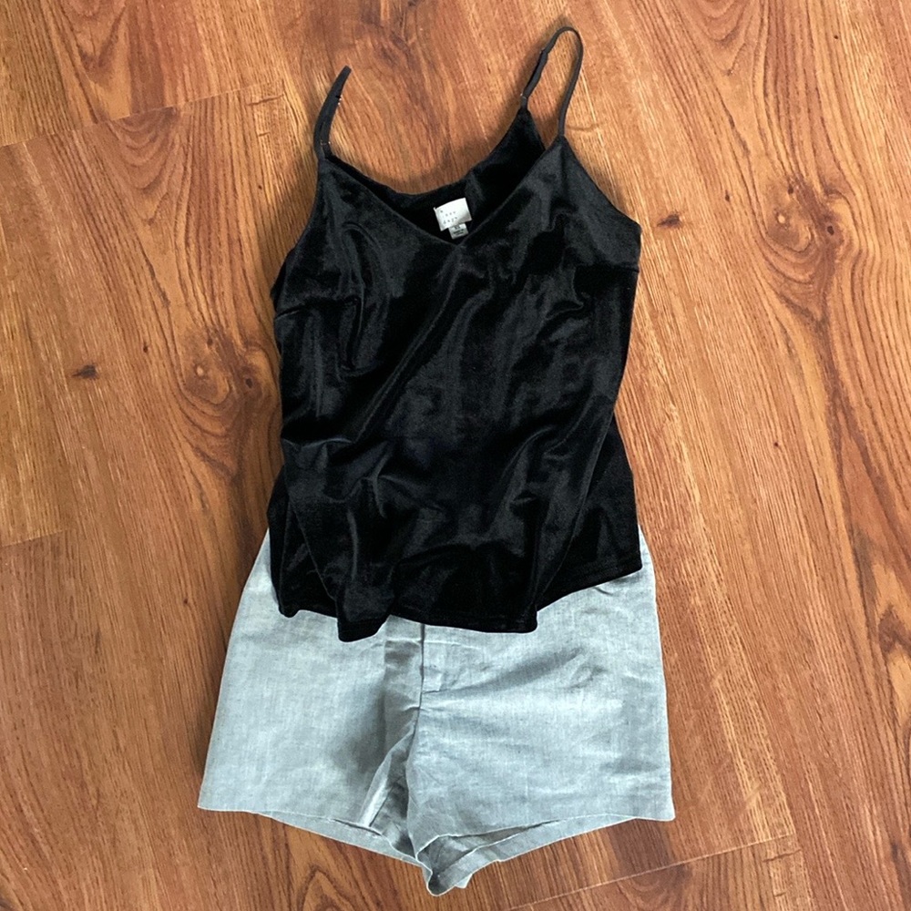 A New Day velvet tank